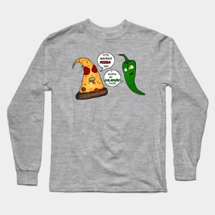 Food Fight Long Sleeve T-Shirt